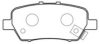 ASVA AKD-8506 Brake Pad Set, disc brake